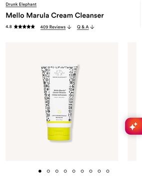 Drunk Elephant Mello Marula Cream Cleanser